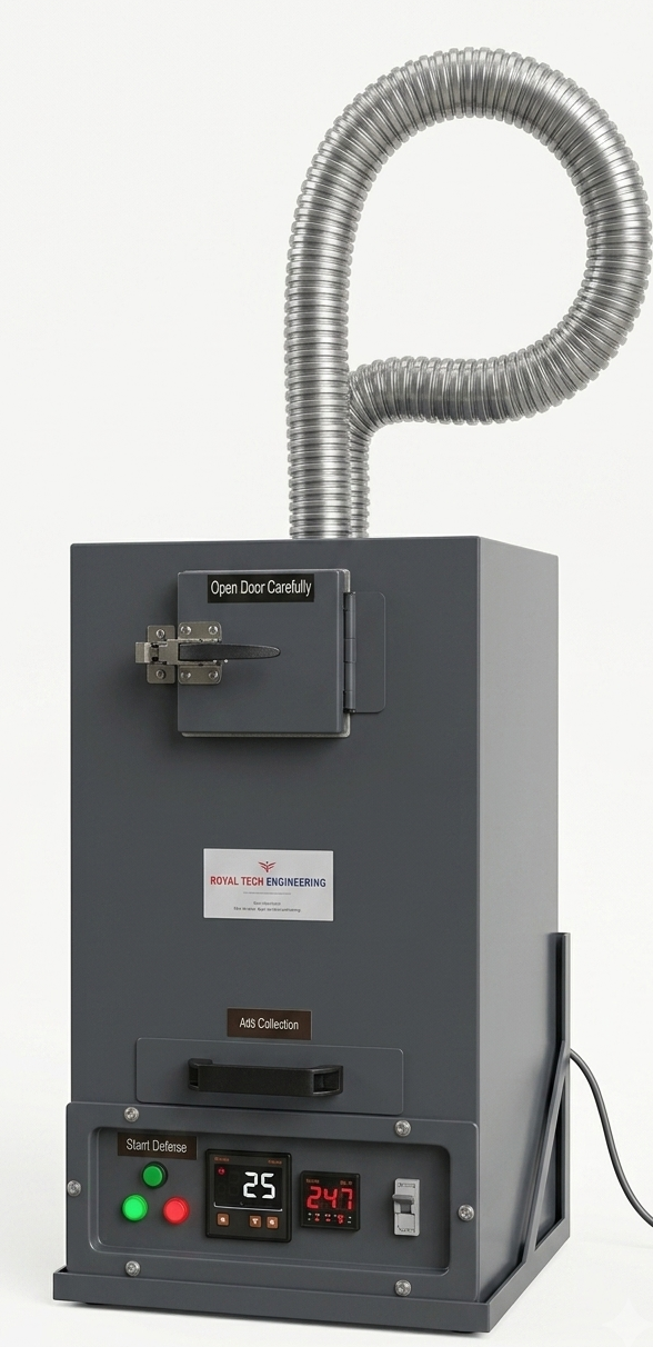 Sanitary napkin incinerator machine by Royal Tech Engineering
